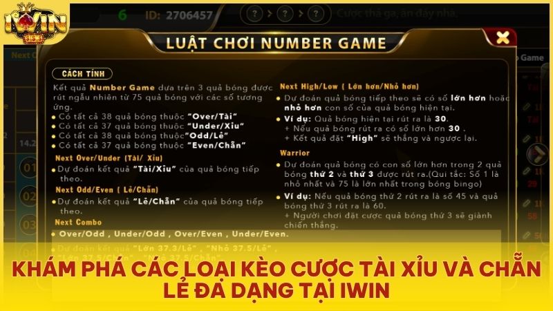 Khám phá các loại kèo cược đa dạng từ Tài Xỉu đến cược Combo độc đáo