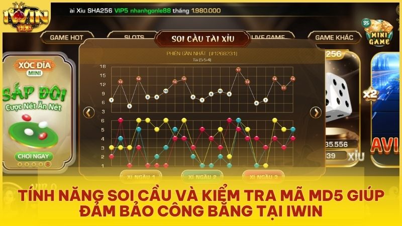 Hệ thống bảng lịch sử phiên giúp cược thủ theo dõi và bắt cầu cực chuẩn