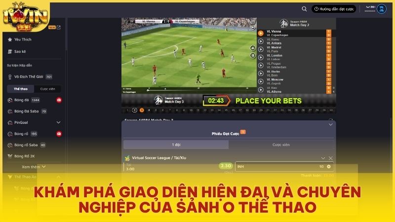 Bước vào thế giới cá cược thể thao chuyên nghiệp và hiện đại tại Iwinclub
