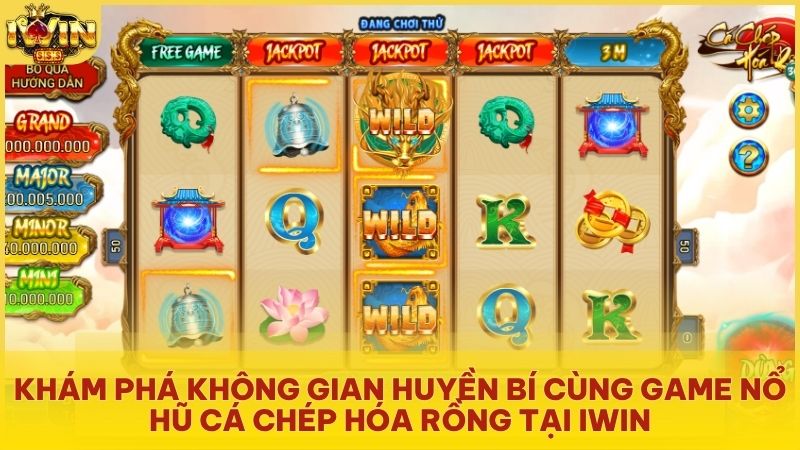 Trải nghiệm không gian huyền bí và đồ họa mãn nhãn của Game nổ hũ Cá Chép Hóa Rồng