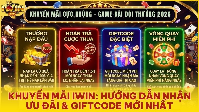 khuyen mai iwin - Khuyến Mãi Iwinclub – Cẩm Nang Nhận Ưu Đãi & Mẹo Tối Ưu Vốn Cược 2026